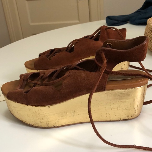 See by Chloe Liana platform lace-up sandals - Picture 2 of 4